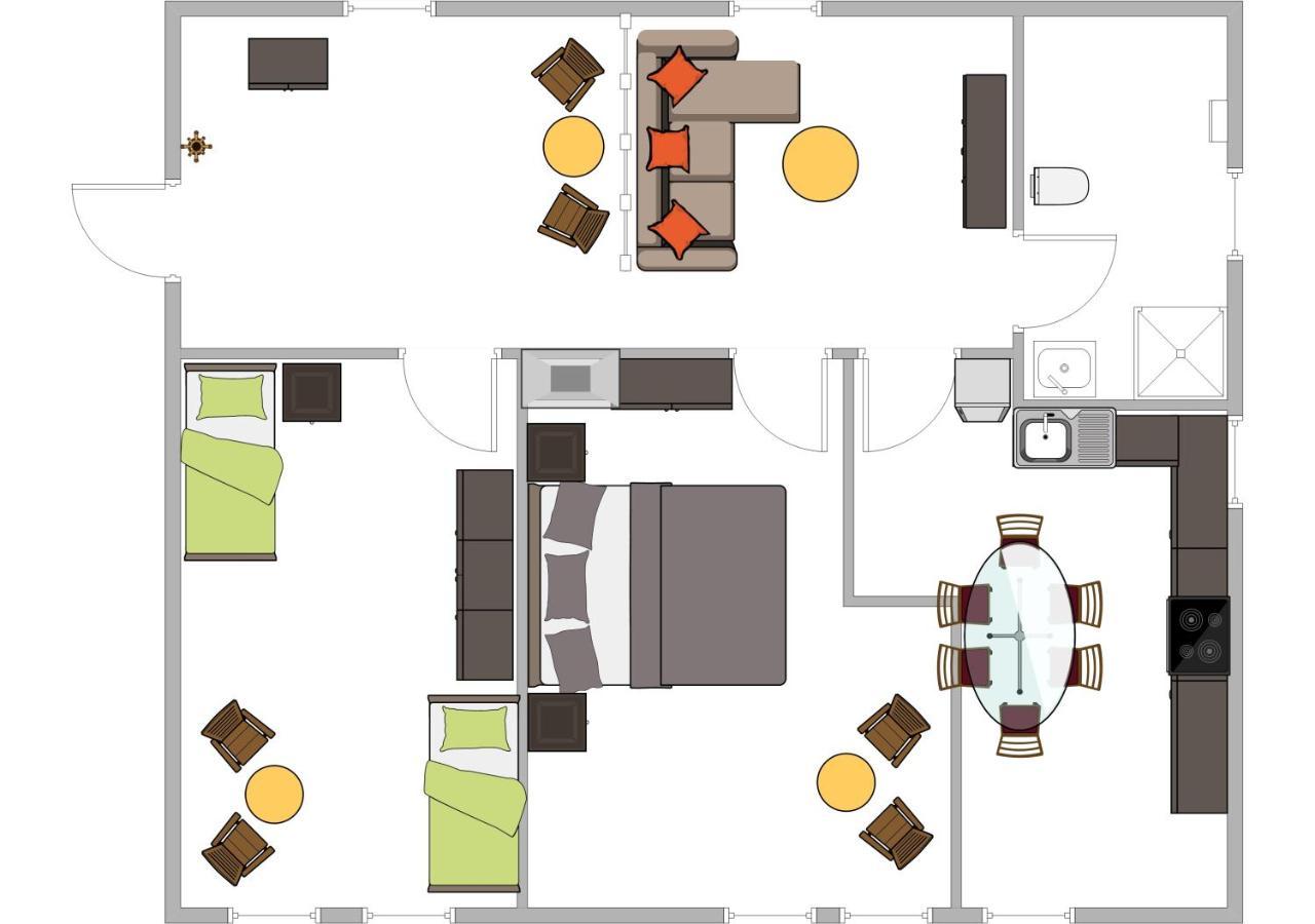 Ferienwohnung Buchenblick 카셀 외부 사진